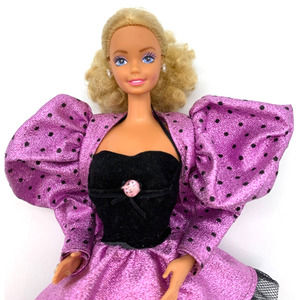 VTG 1987 MARDI GRAS BARBIE American Beauties Collection replacement shoes/no hat